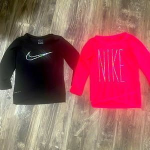 Nike 2T tops. Like new